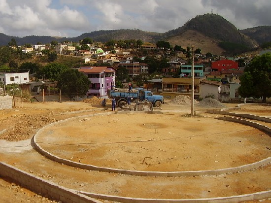Iniciada as obras de construção da Praça Tolentino Xavier Ribeiro