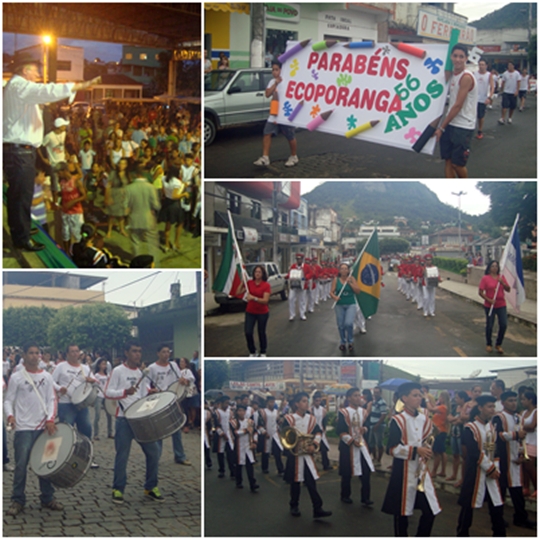 Desfile cívico marca 56° aniversário de Ecoporanga