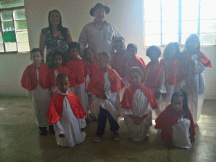 CMEI “Casinha Feliz” realiza formatura de 12 crianças em Joaçuba